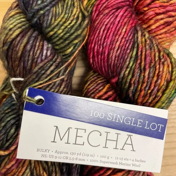 Malabrigo Mecha Multicolor 2 skein bundle NWT overstock - Picture 3 of 3